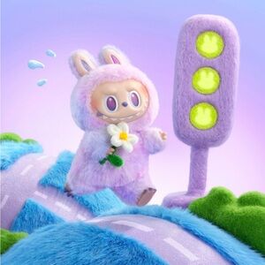 The Monsters Bought into Energy Series-Vinyl Plush Pendant - Luck